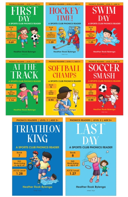 Phonics Readers Level 2 Sports Club Pack By Bylenga, Heather