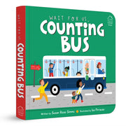 Wait For Us Counting Bus By Simms, Susan Rose