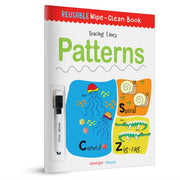 Reusable Wipe & Clean Book Tracing Lines By Books, Wonder