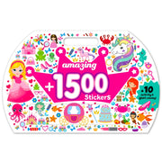 Amazing 1500 Stickers Activity Princess By Garg, Mamta