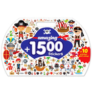 Amazing 1500 Stickers Activity Pirates By Garg, Mamta