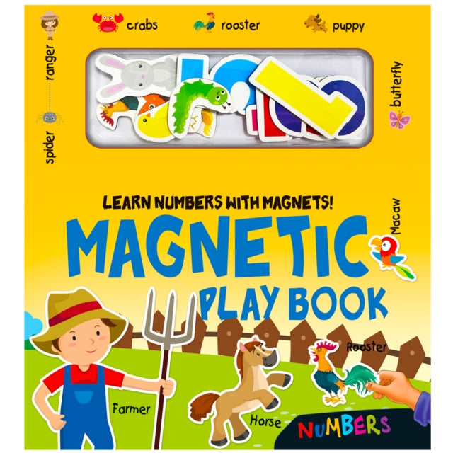 Learn Numbers Magnetic Play Book By Garg, Mamta
