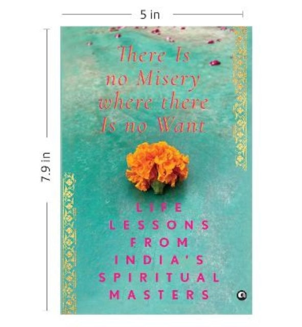 There Is No Misery Where There Is No Wan By Aleph Book Company