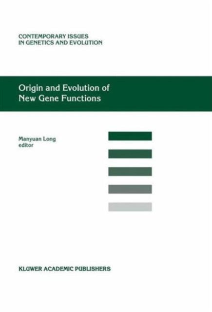 Origin And Evolution Of New Gene Functio