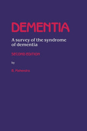 Dementia : A Survey Of The Syndrome Of D