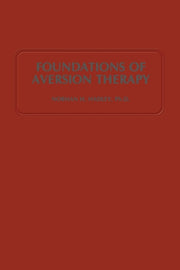 Foundations Of Aversion Therapy