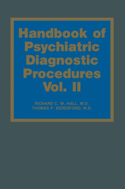 Handbook Of Psychiatric Diagnostic Proce