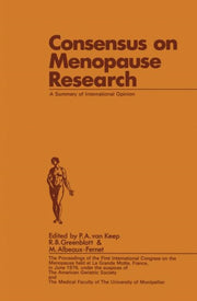 Consensus On Menopause Research : A Summ
