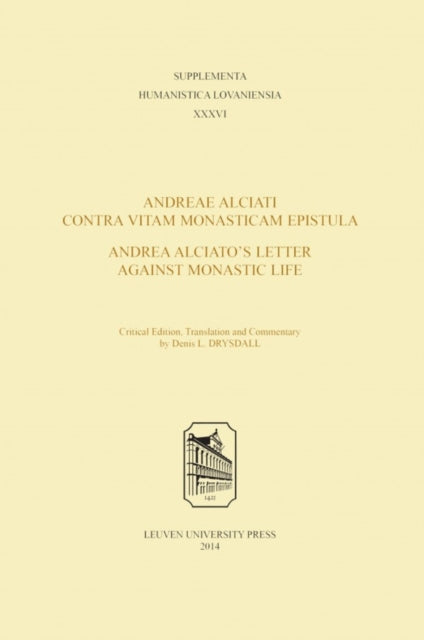 Andreae Alciati Contra Vitam
