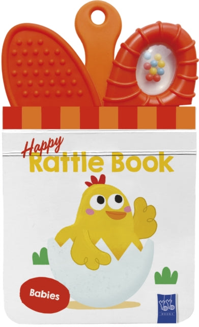 Happy Rattle Book Babies
