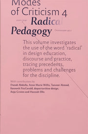 Modes Of Criticism 4 Radical Pedagogy