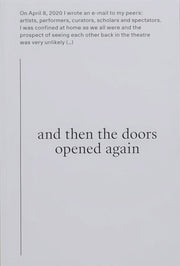 And Then The Doors Opened Again