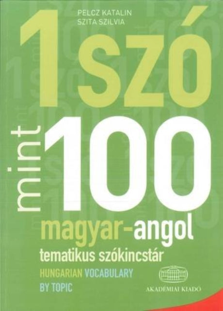 Egy Sz Mint Szz Magyarangol Tematikus Sz