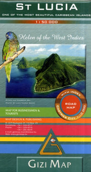 St Lucia Road Map