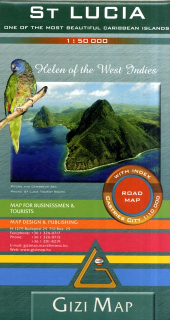 St Lucia Road Map