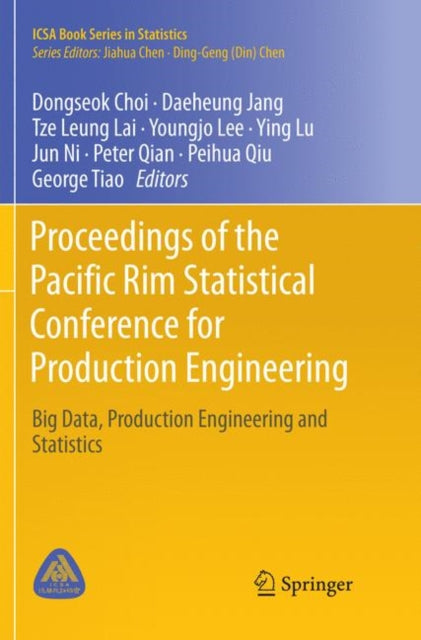 Proceedings Of The Pacific Rim Statistic