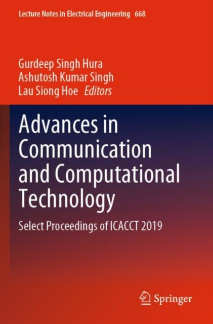 Advances In Communication & Computationa