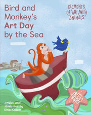 Bird And Monkeys Art Day By The