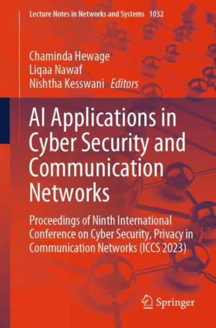 Ai Applications In Cyber Security & Comm By Hewage, Chaminda
