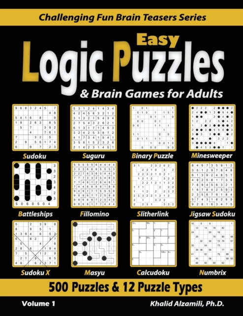Easy Logic Puzzles   Brain Games For Adu