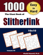 The Giant Book Of Slitherlink : 1000 Eas By Alzamili, Khalid