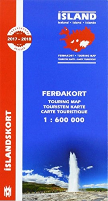 Iceland Touring Map For Drivers & Touris