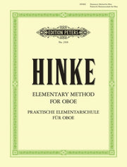 Elementary Method For Oboe By Hinke