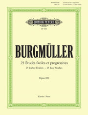 25 Easy Studies Op100 For Piano By Burgmuller