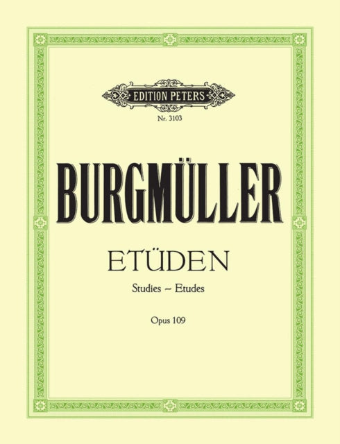 18 Character Studies Op 109 By Burgmuller