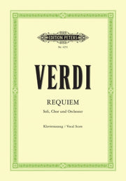 Requiem Vocal Score By Verdi, Giuseppe