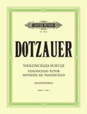 Violincello Tutor Vol1 By Dotzauer, Friedrich