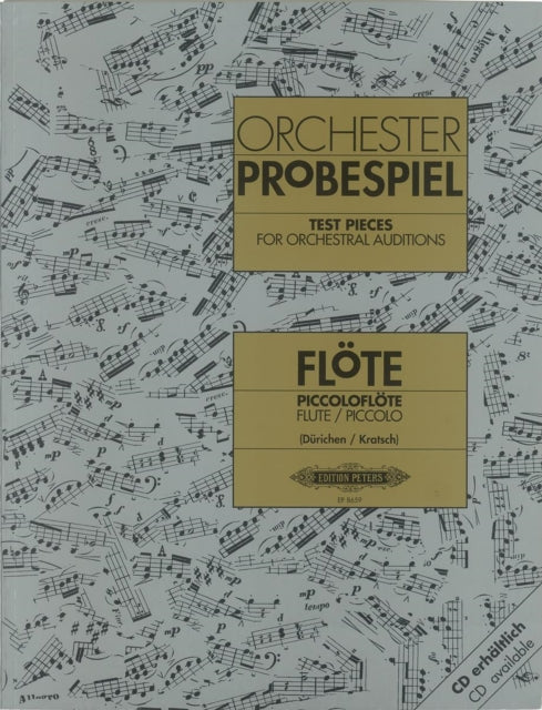 Test Pieces For Orchestral Auditionsflut