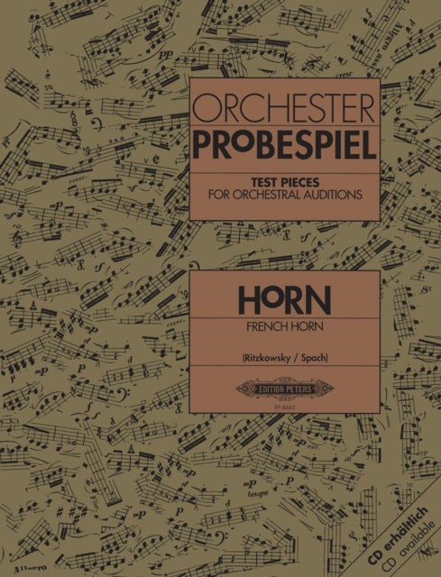 Test Pieces For Orchestral Auditionshorn