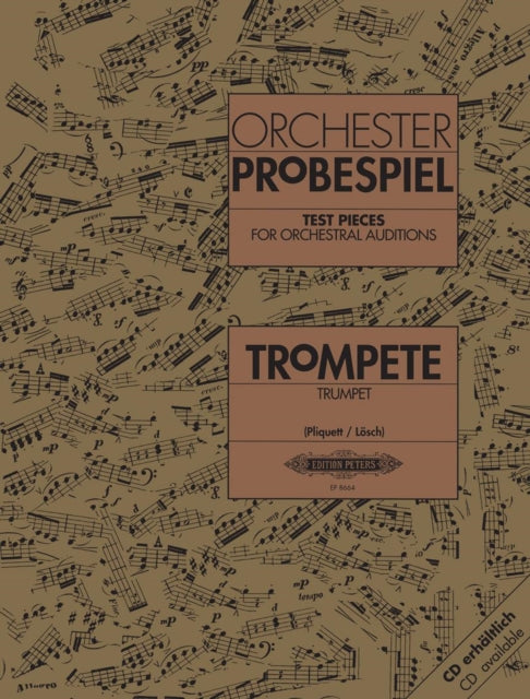 Tpt Orchestral Test Pieces Trumpet By Miscellaneous