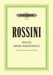 Petite Messe Solennelle Vocal Score By Rossini, Gioacchino