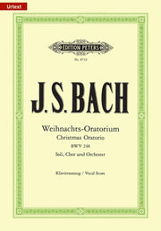 Christmas Oratorio Vocal Score German By Bach, Johann Sebasti
