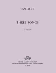 Three Songs For Solo Viola
