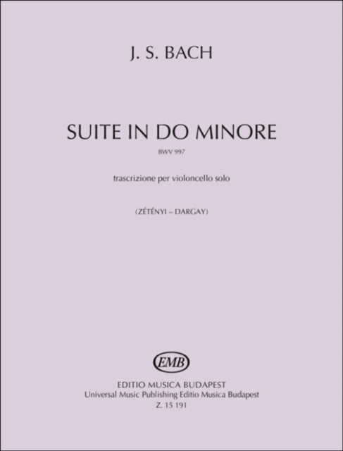 Suite In Do Minore Trascrizione Per Viol