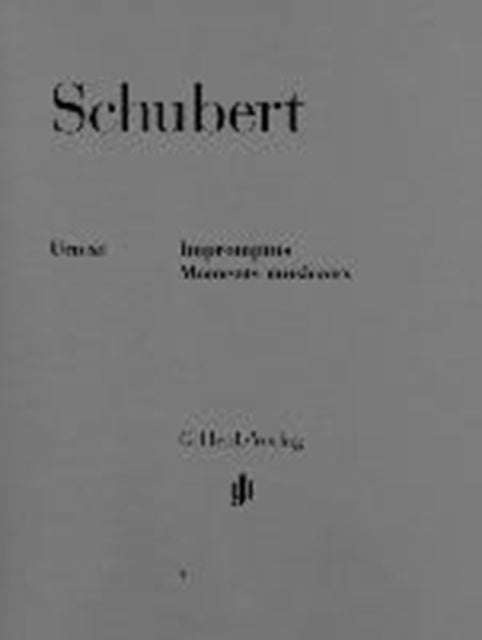Impromptus Moments Music By Schubert Franz