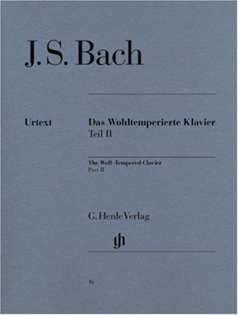 Wohltemp Klavier Ii By Bach Johann Sebastian