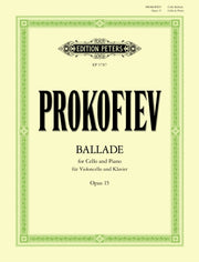 Ballade For Cello & Piano Op 15