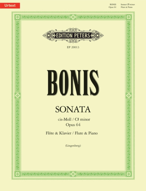 Sonata For Flute & Piano In C Sharp Mino