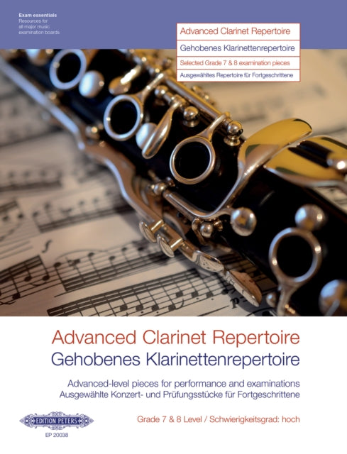Edition Peters Advanced Level Clarinet A
