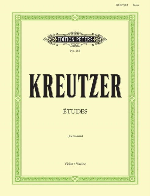 42 Studies Or Caprices For Solo Violin By Kreutzer, R.