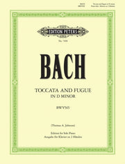 Toccata & Fugue In D Minor Bwv 565 By Bach, Johann Sebasti