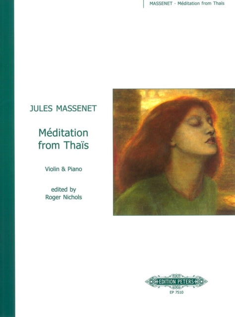 Meditation From Thais For Violin Piano By Massenet, Jules