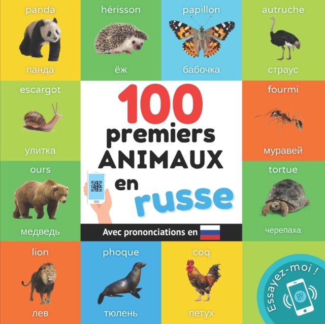 100 Premiers Animaux En Russe: Imagier B