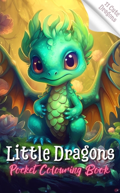 Little Dragons Colouring Book By Thistle