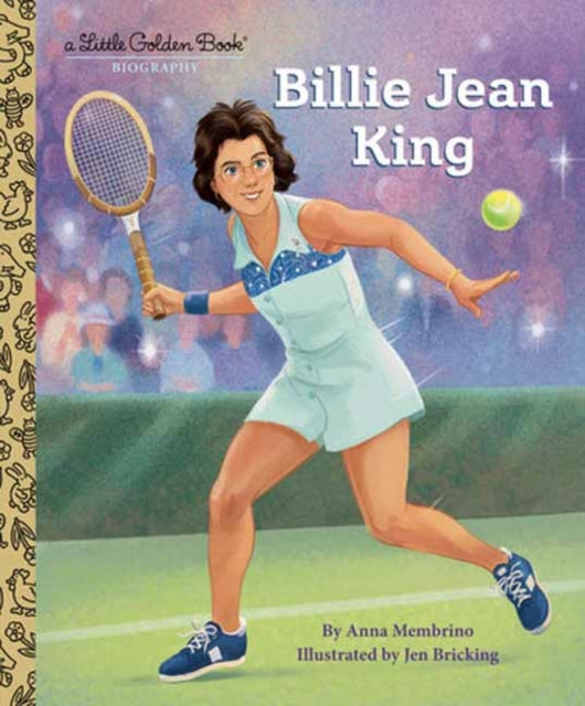 Billie Jean King A Little Golden Book Bi