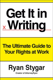 Get It In Writing